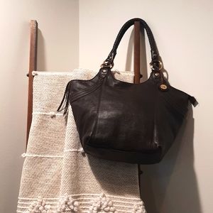 The Sak brand genuine leather handbag EUC